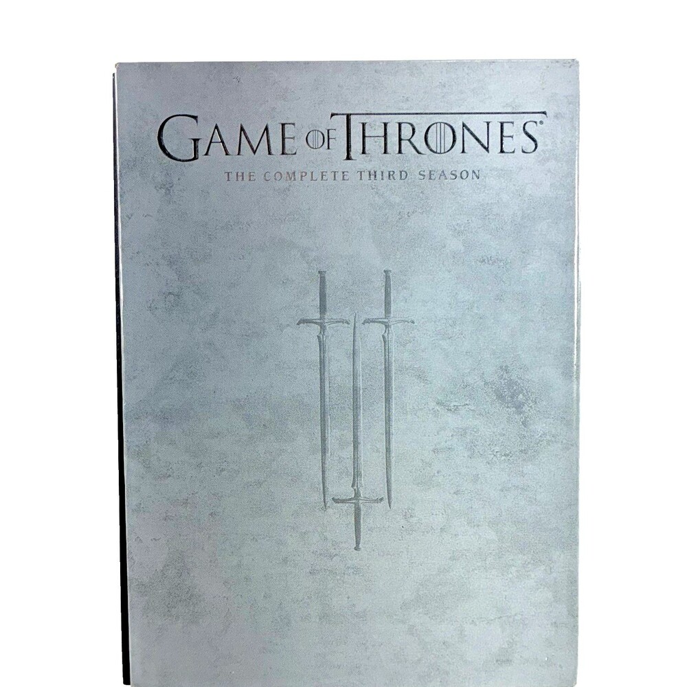 Game of Thrones The Complete Third Season HBO 5 DVD Box Set Tested